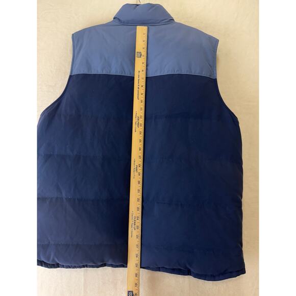 Patagonia Reversible Bivy Down Vest Mens XXL Blue Puffer Full Zip 27587 - Read - Picture 11 of 14